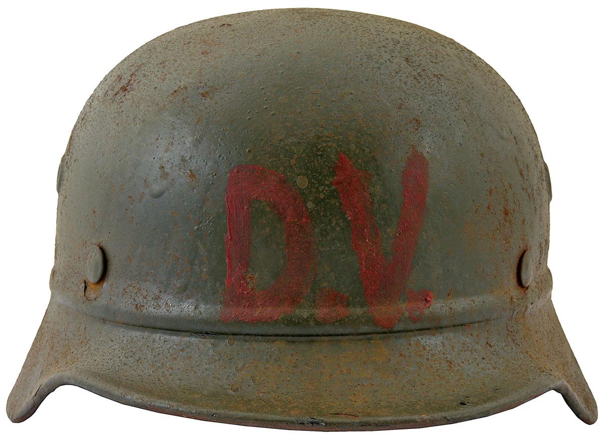 German M35/40 Beaded Helmet