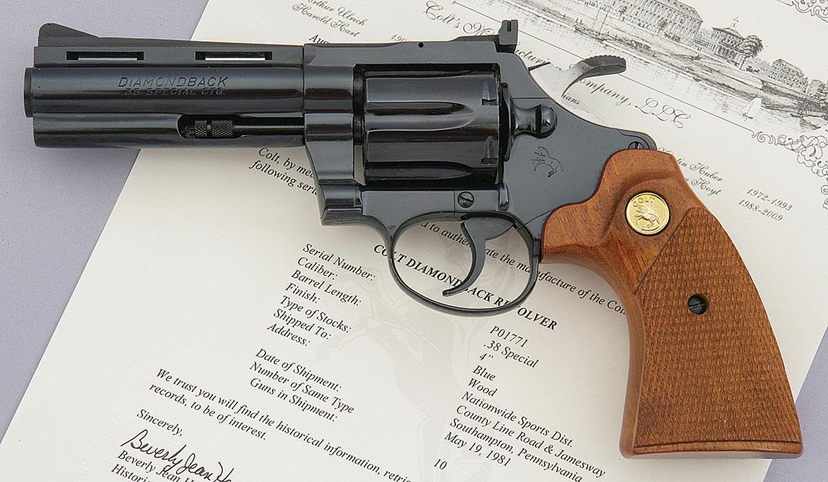 Colt Diamondback Double Action Revolver