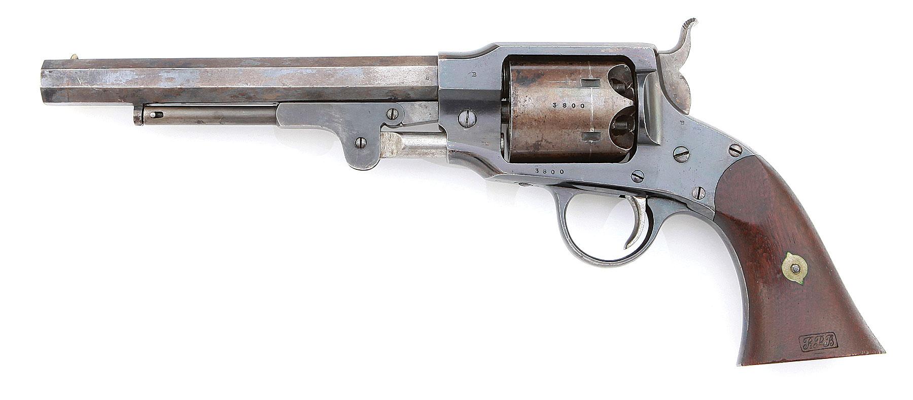 Fine Rogers & Spencer Army Model Percussion Revolver