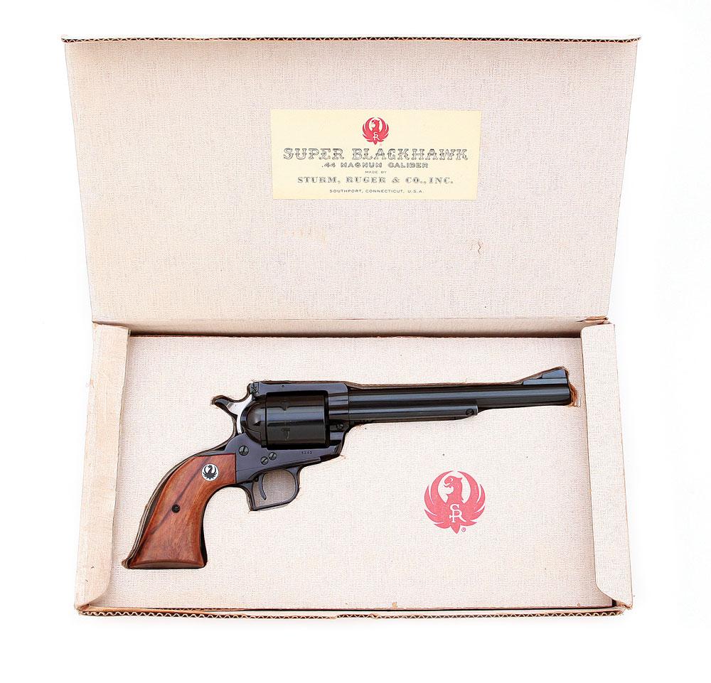 Rare Ruger Old Model "White Box" Super Blackhawk Revolver