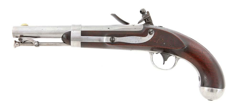 U.S. Model 1836 Percussion Pistol by Johnson