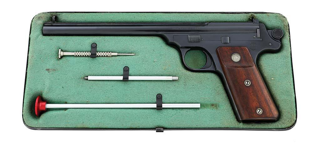 Smith & Wesson Fourth Model Single Shot Straight Line Target Pistol