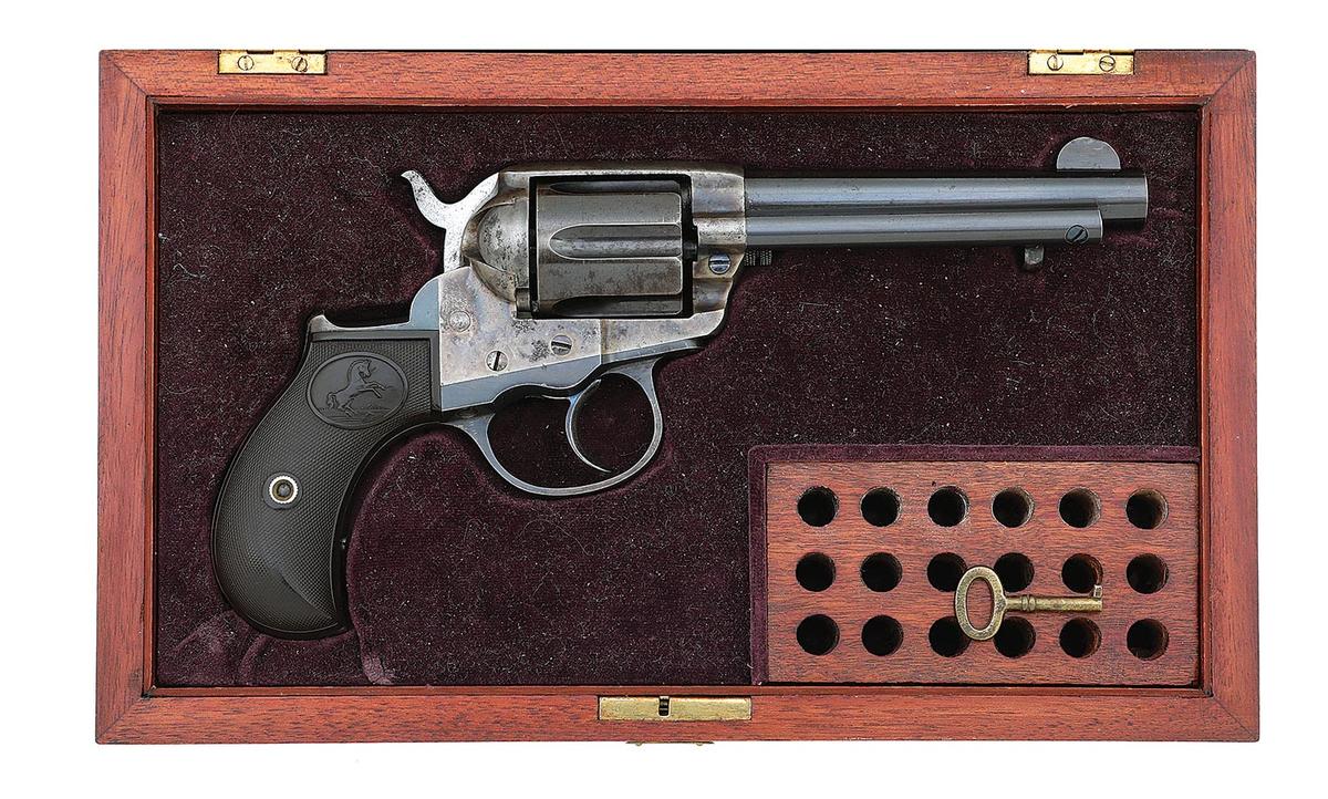 Cased Colt Lightning Model 1877 Double-Action Revolver