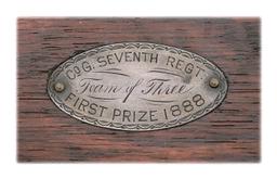 Remington New York State Rolling Block Prize Rifle Property of A. G. Todd with Presentation