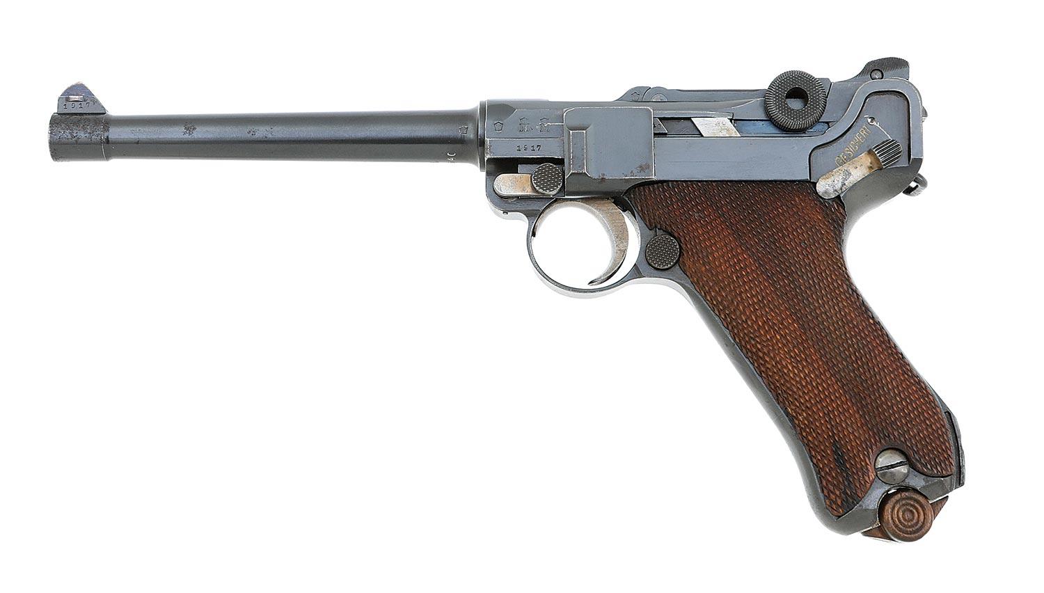German 1914 Variation Navy Luger Pistol by DWM