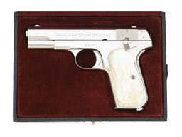 Excellent Colt Model 1903 Pocket Hammerless Pistol with Factory Presentation Case