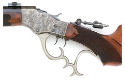 Wonderful Stevens-Pope No. 52 Ideal Schuetzen Junior Rifle