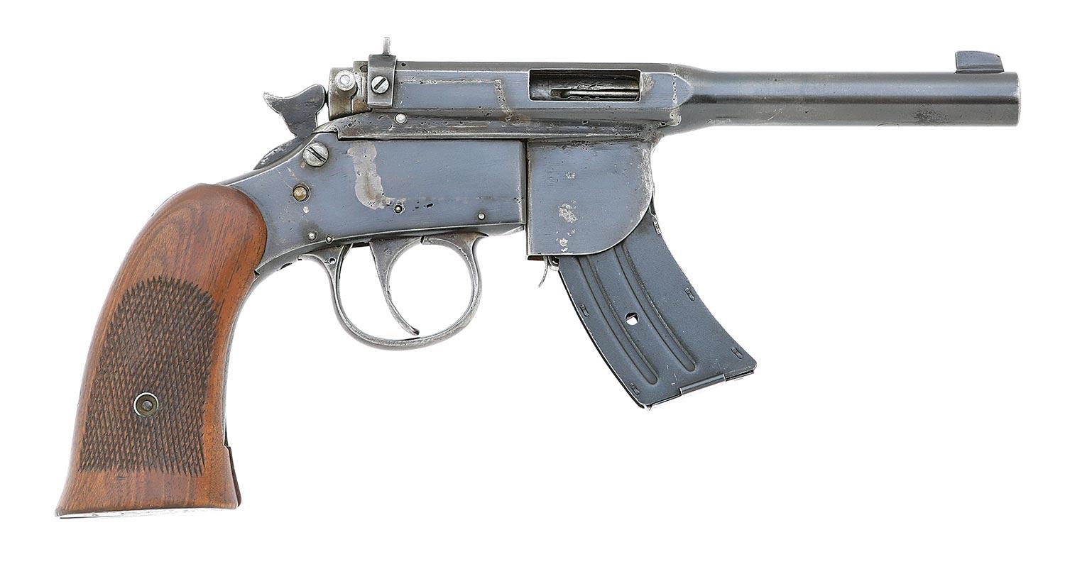 Interesting Experimental Semi-Auto Pistol on an H&R Model 922 Frame