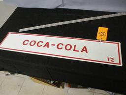 Poly Coca-Cola Display Sign