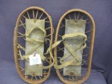 CANVAS BEAR PAW SNOW SHOES