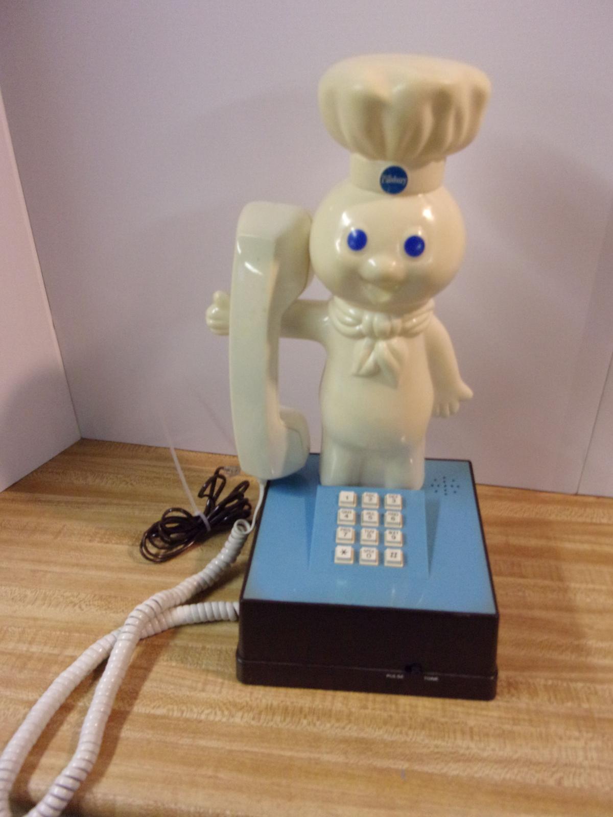 "PILSBURY " DOUGH BOY PUSH BUTTON PHONE