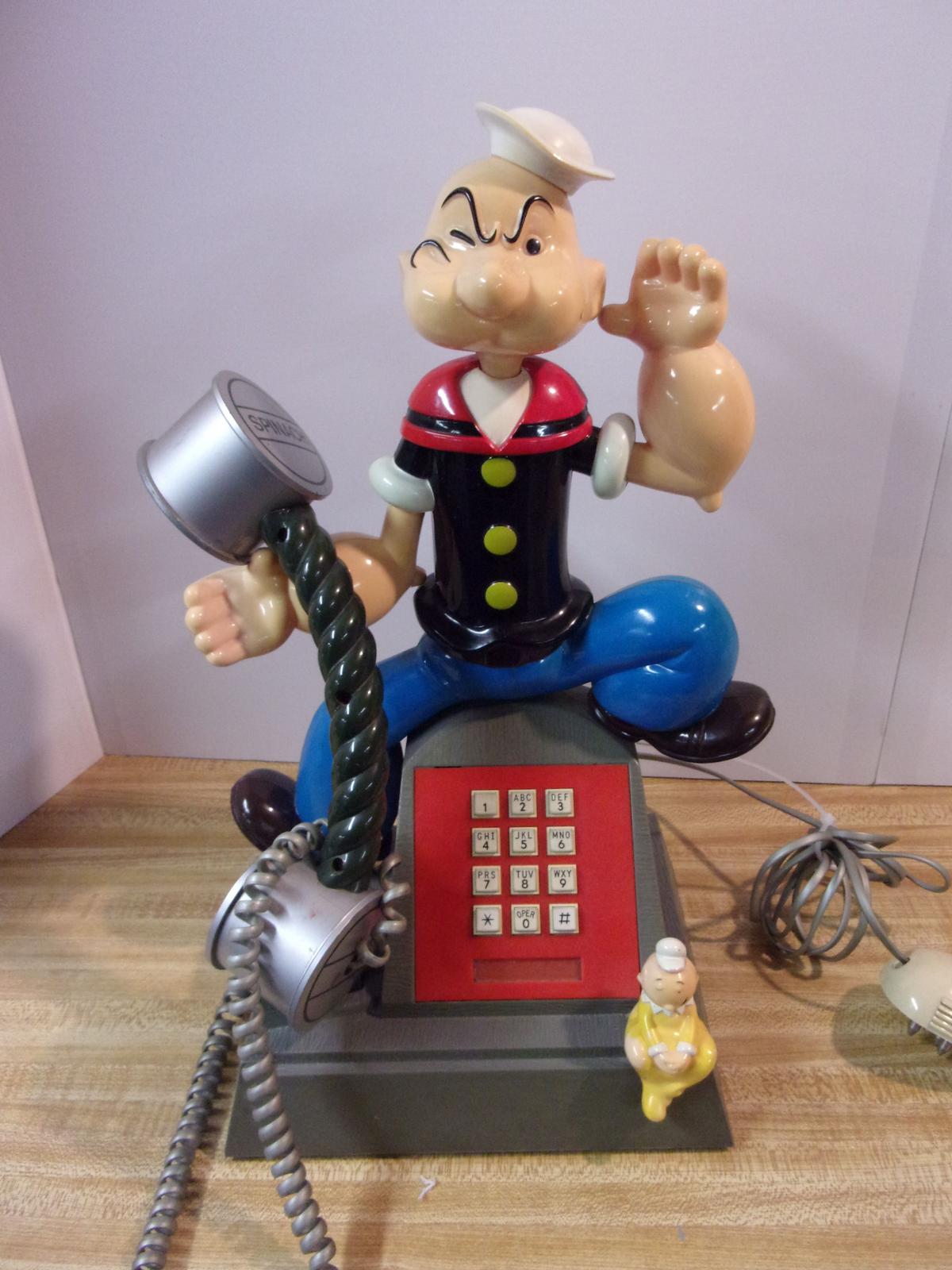 "POPEYE " PUSH BUTTON PHONE