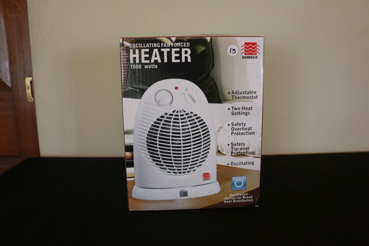 "OSCILLATING " 1500 WATT HEATER