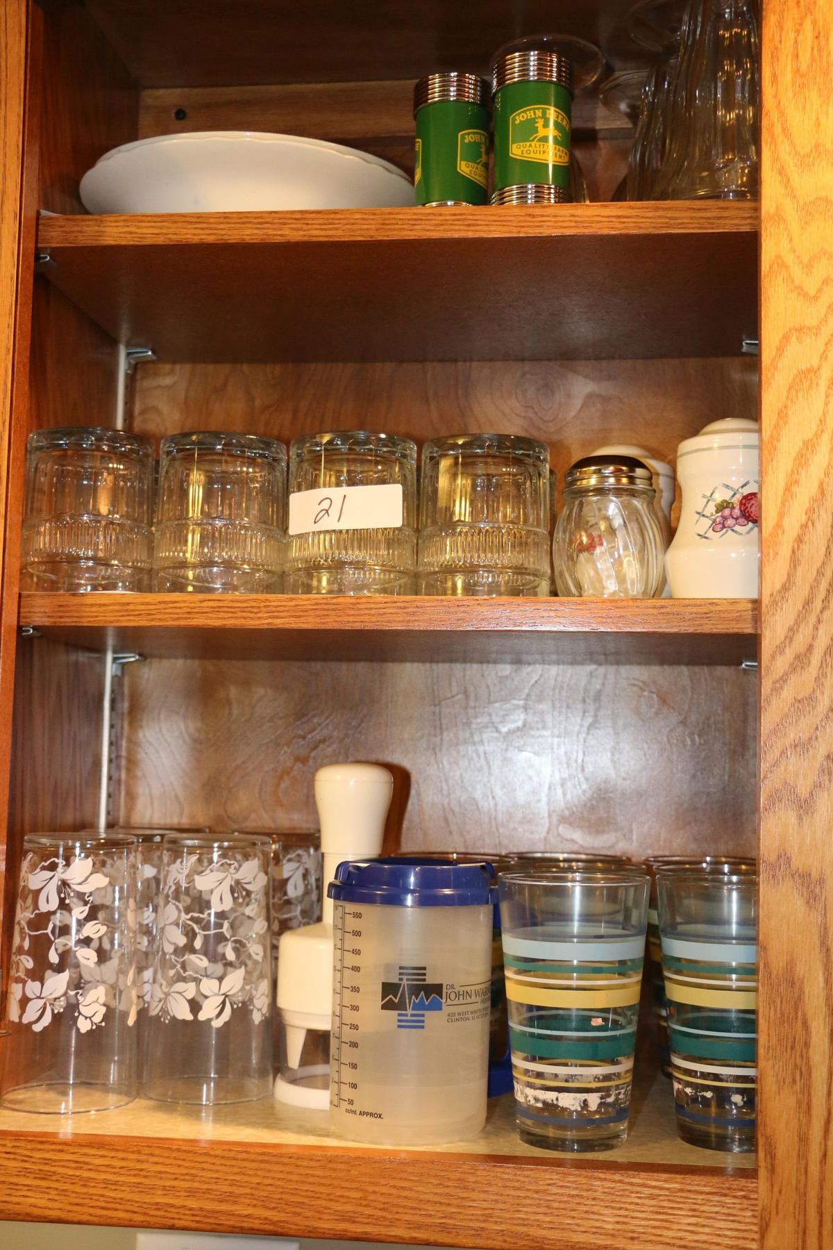 Contents of Cabinet