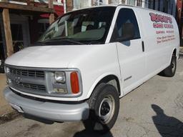 2000 Chevrolet 2500 Cargo Van