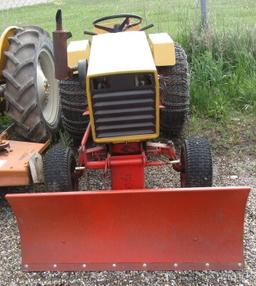 Case Lawn Tractor, WITH FRONT BLADE, RUNS AND DRIVES