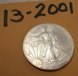 2001 SILVER EAGLE