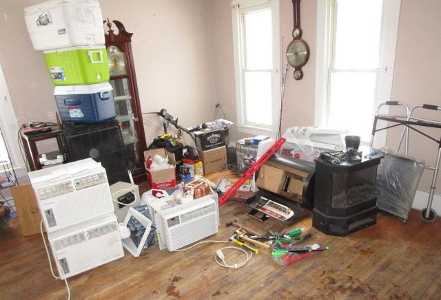 CONTENTS OF FORECLOSED HOME.