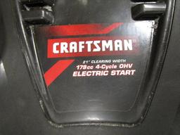 CRAFTSMAN 21" ELECTRIC START SNOWBLOWER