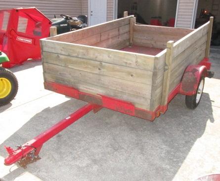 5’x8’ Barron MFG tilt trailer