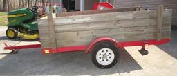 5’x8’ Barron MFG tilt trailer