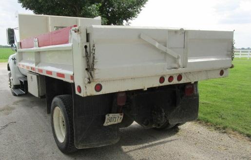 2006 FORD F650 PRO LOADER DUMP TRUCK