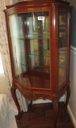 Victorian china cabinet