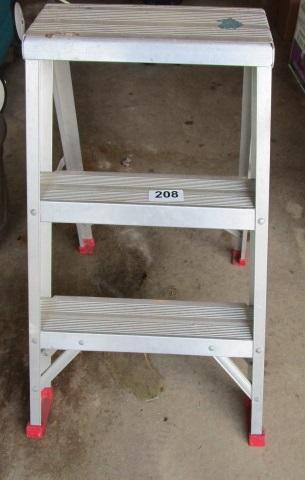 Aluminum 2 step ladder