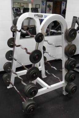 Weights, Rack, and Bars