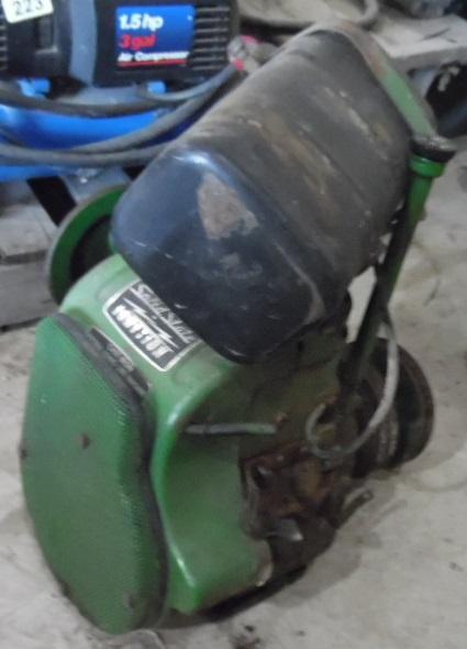 engine for John Deere lawn tractor, condition unknown