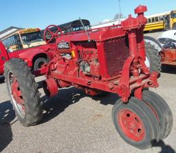 Farmall F20 tractor, engine turns over, has compression