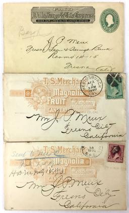 1890-1908 Advertising Envelopes & Letters