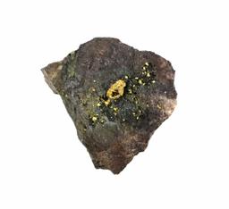 Raw Gold In Rock Specimen