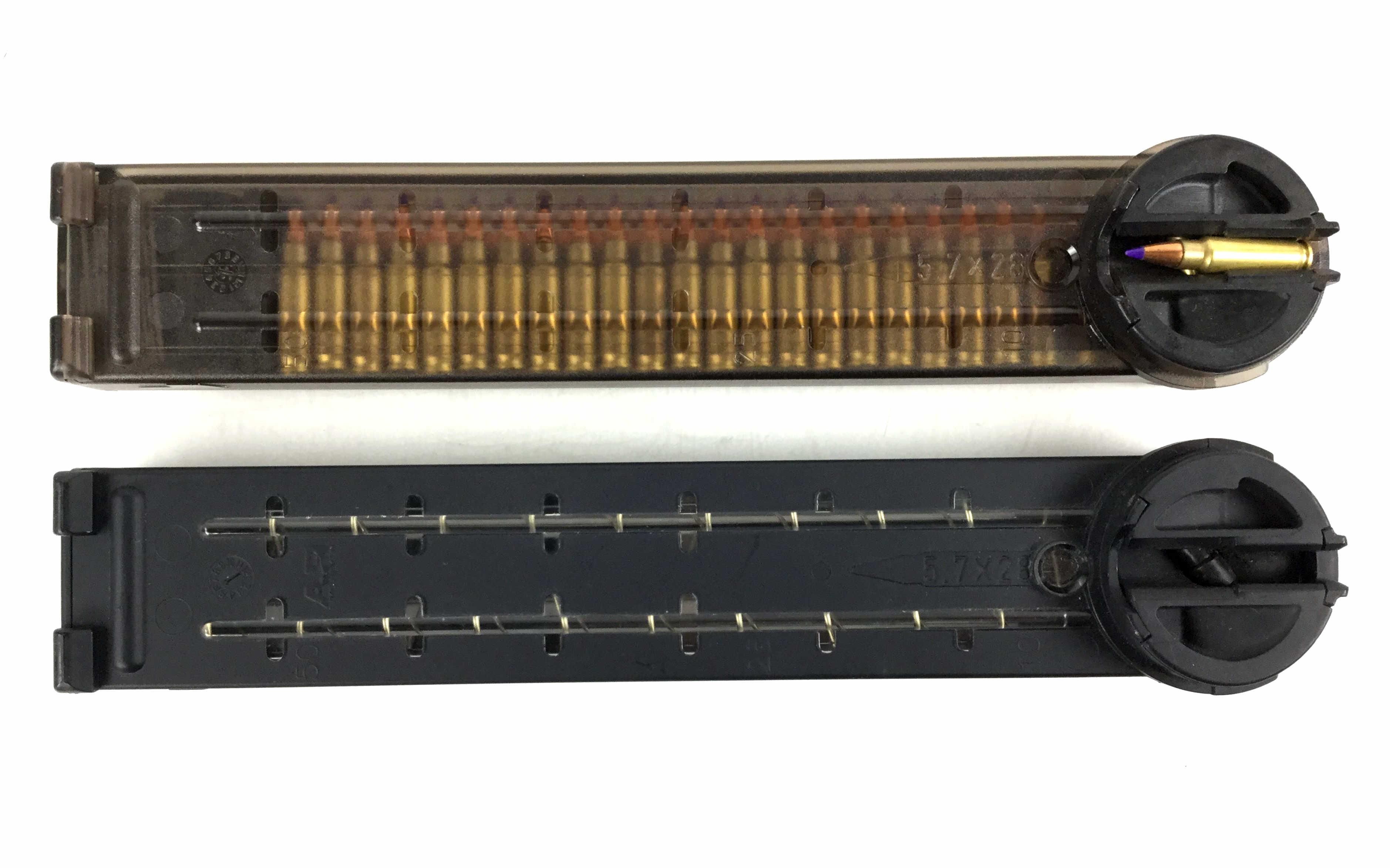 (2) Ammo Magazines For Ar Five Seven Rifle