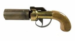 Black Powder Pepper Box Pistol