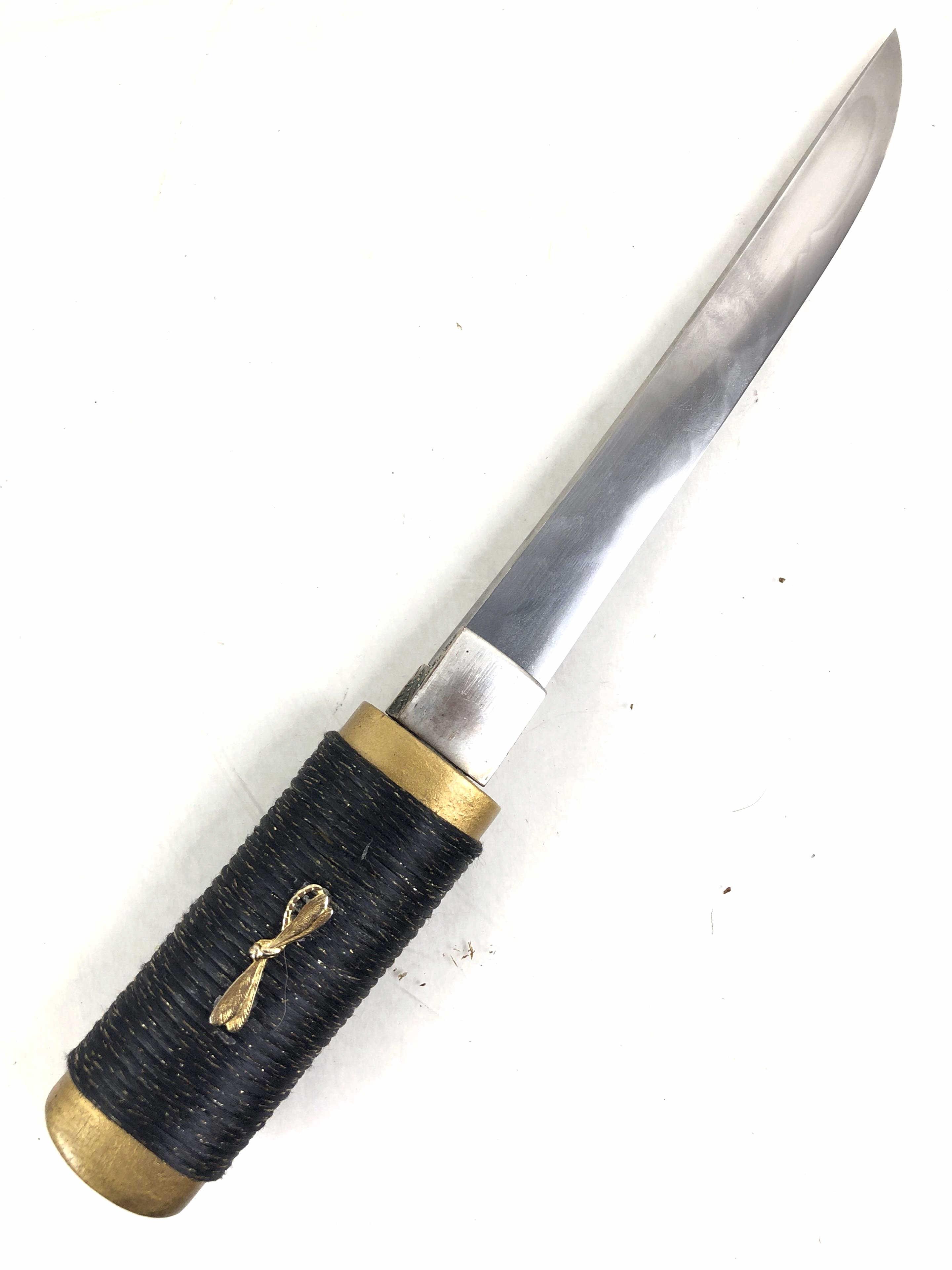 Late 1700s Japanese Armour Piercing Tanto Dagger