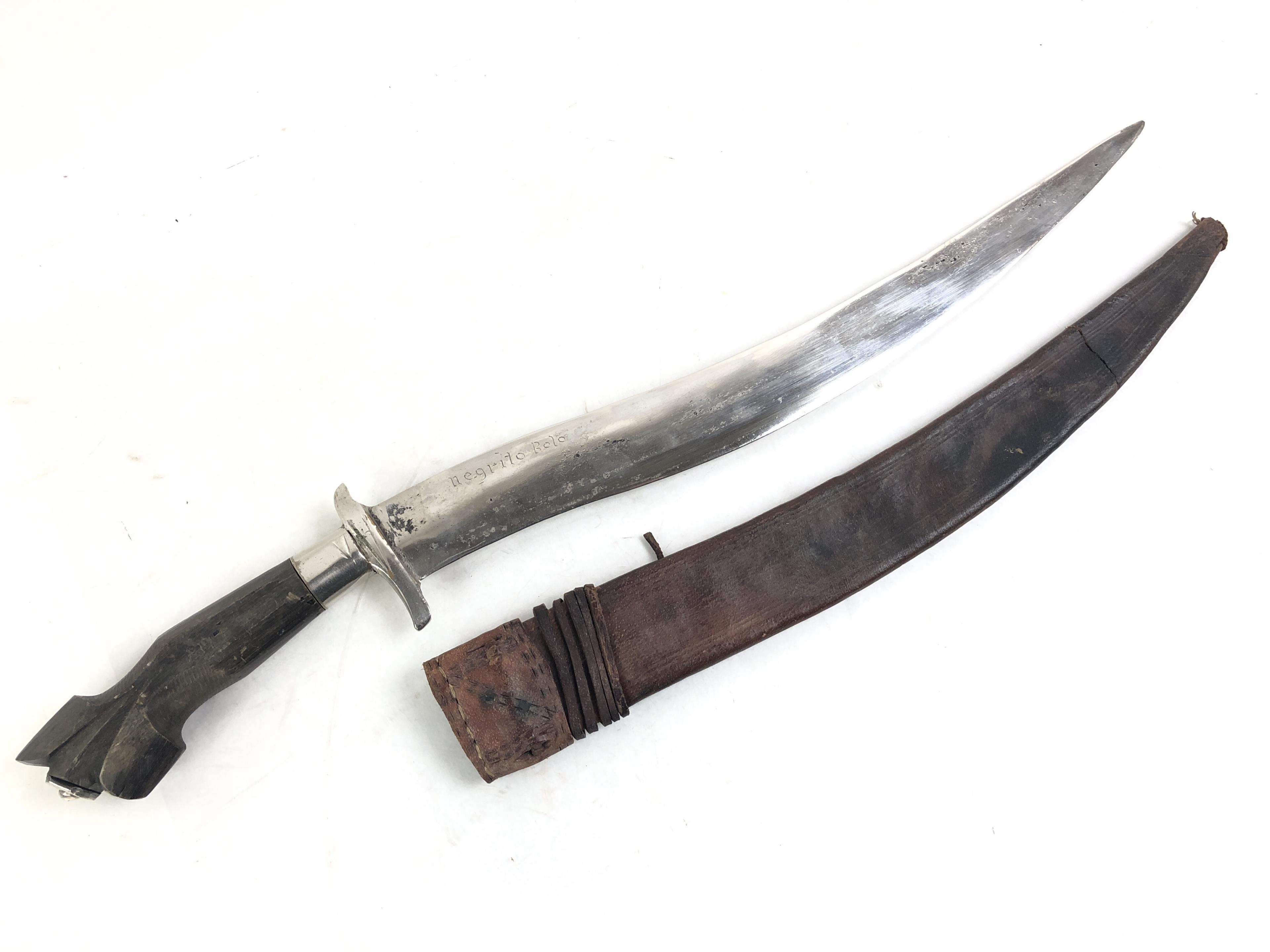 Vintage Filipino Negrito Bolo Knife