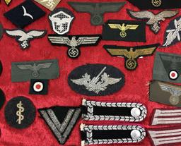 Vintage German Ww2 Cloth Patches & More