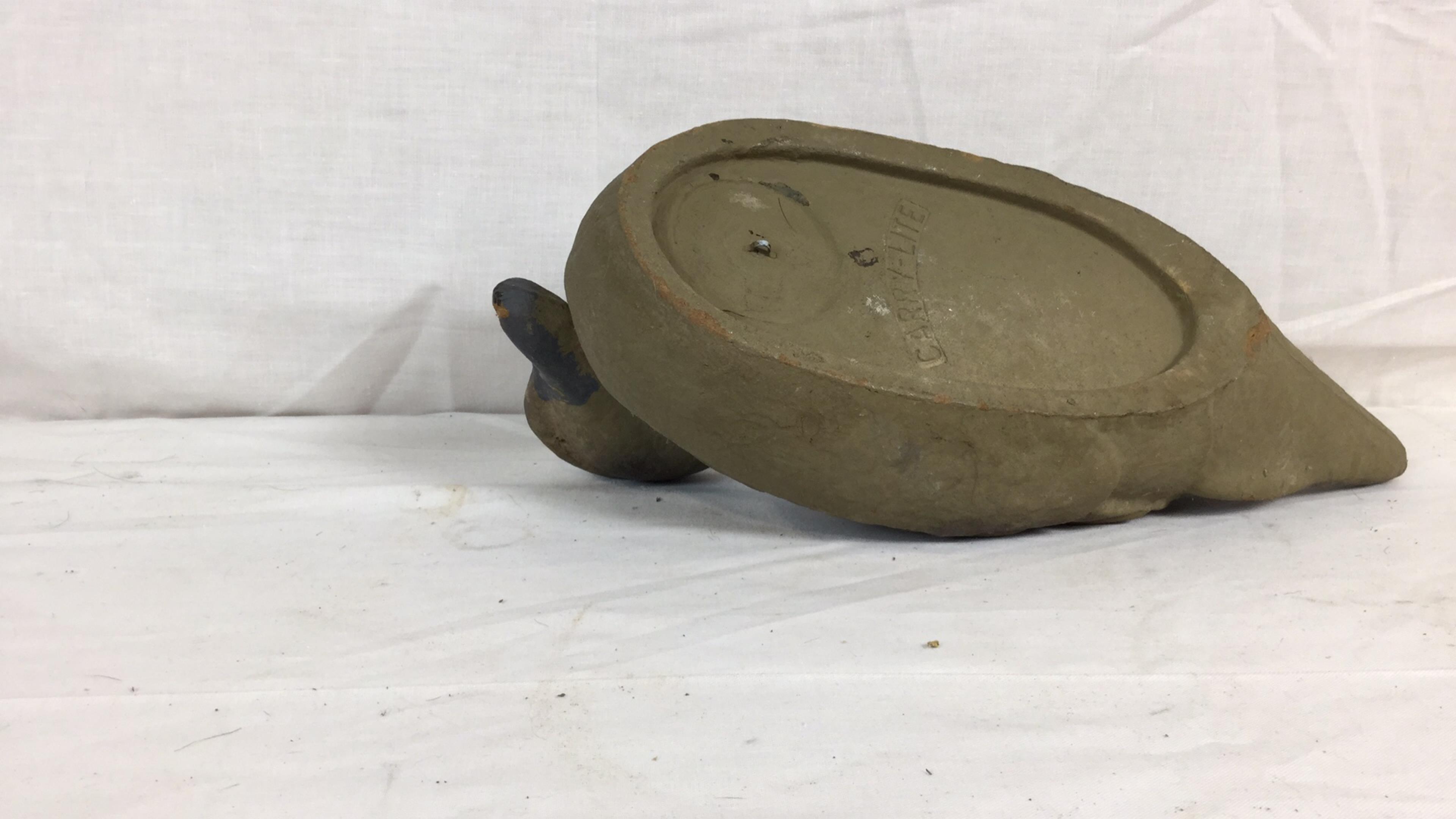 Group Of Vintage Carry-lite Papier-mâché Decoys