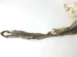 Natural Deer Fur Hide Pelt Rear Portion