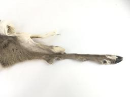 Natural Deer Fur Hide Pelt Rear Portion