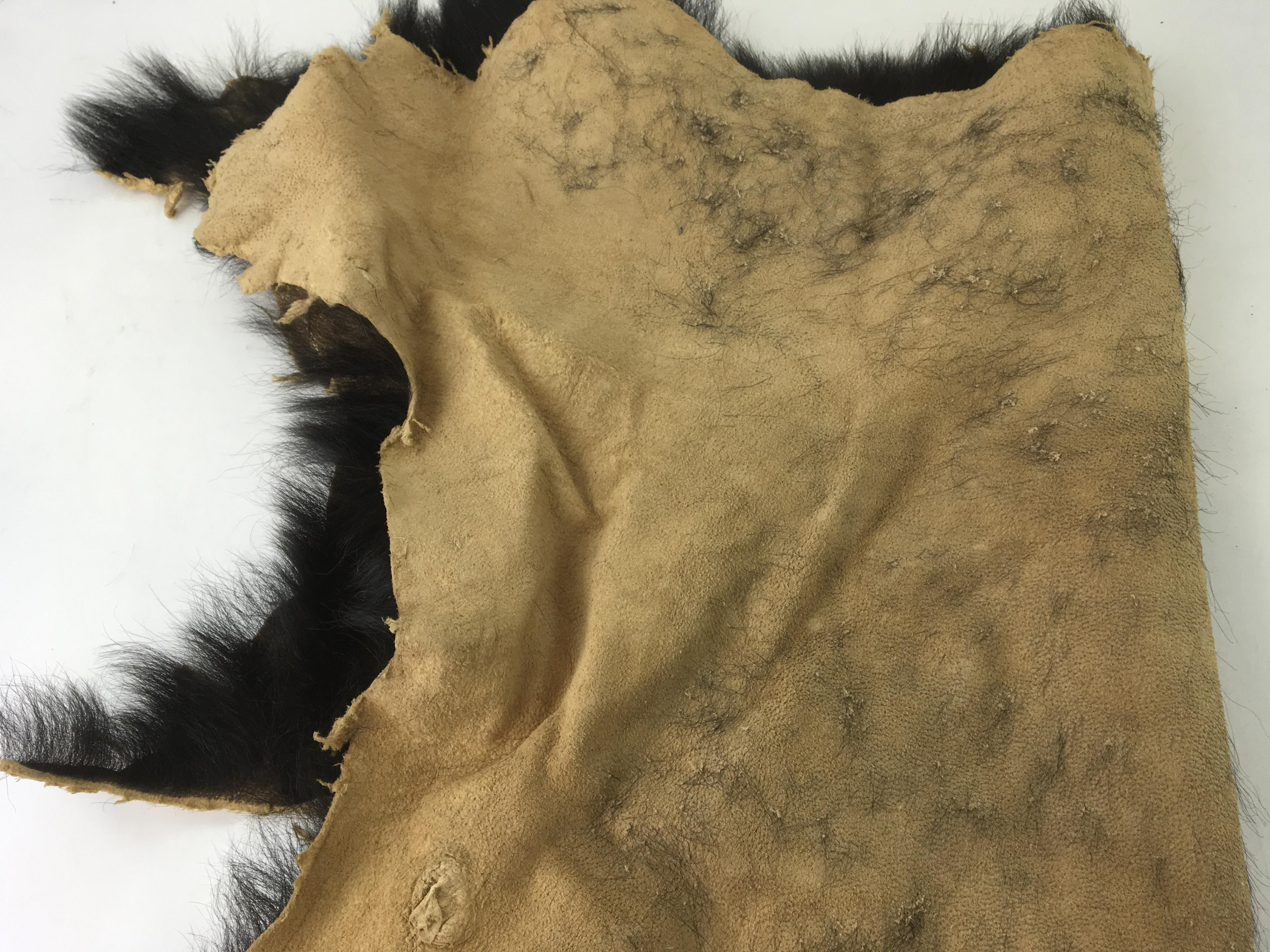 Tanned Natural Fur Hide Pelt