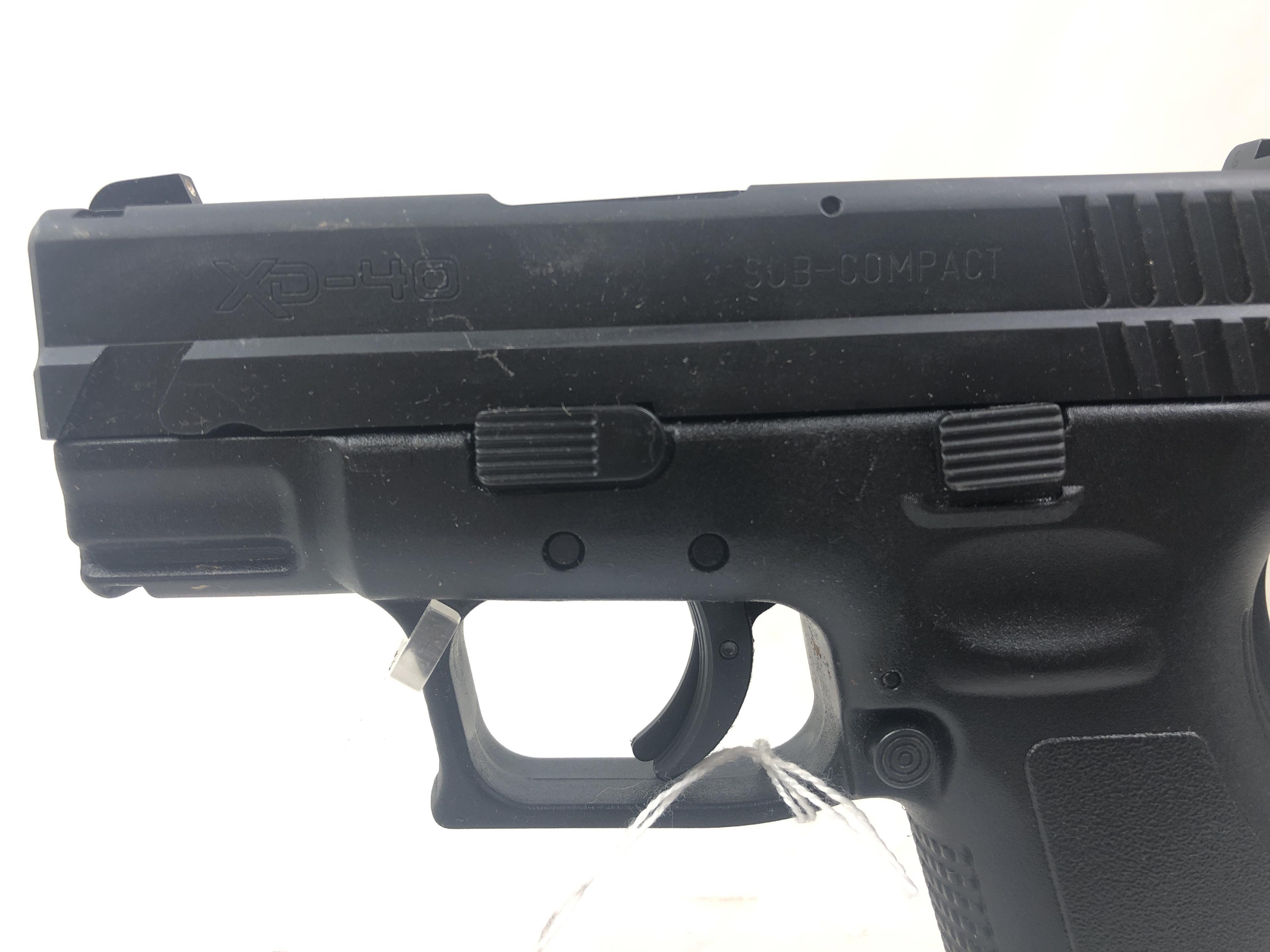 Springfield Xd-40 Sub Compact Pistol