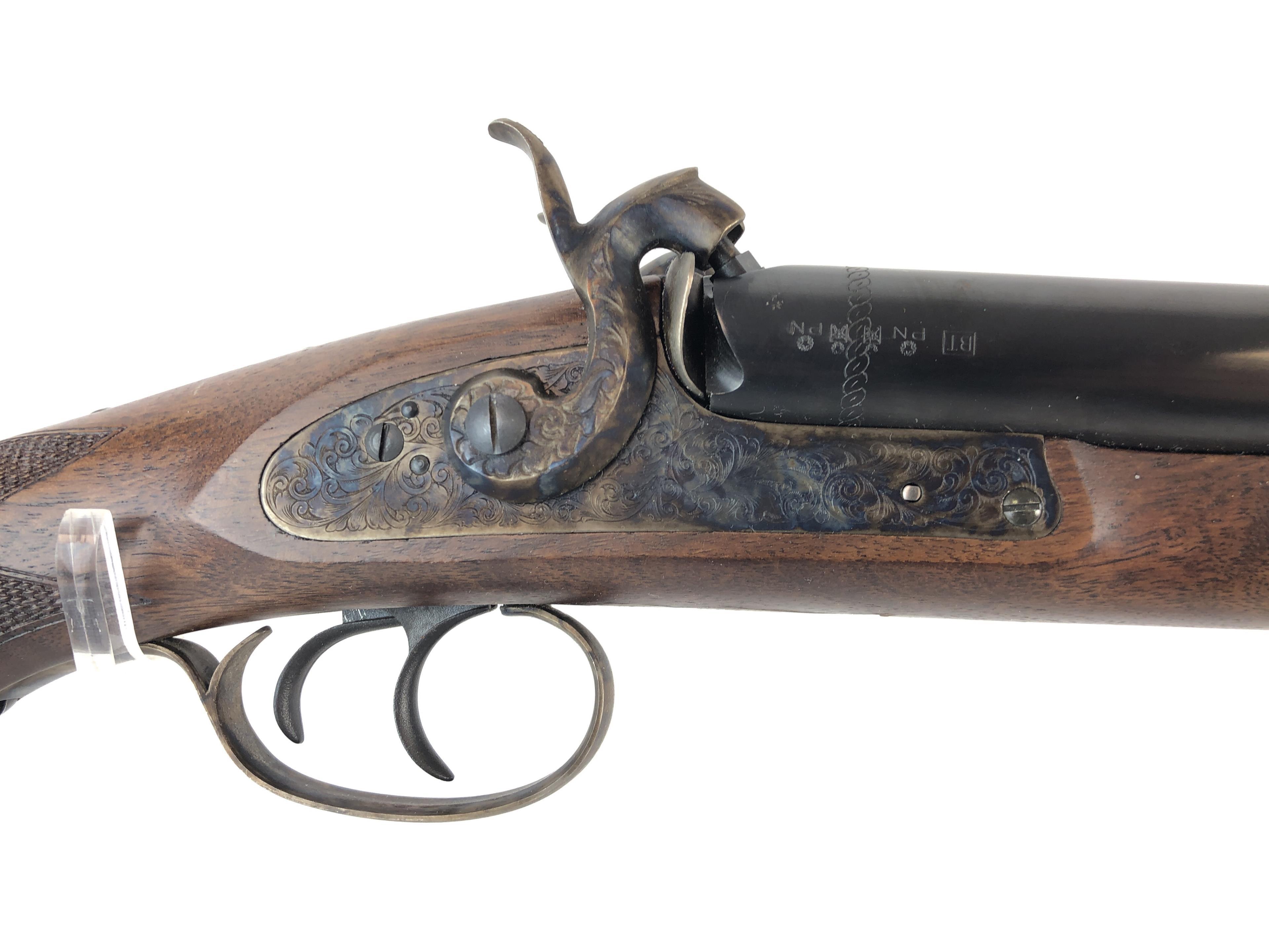 Italian 10ga. Black Powder Double Barrel Shotgun