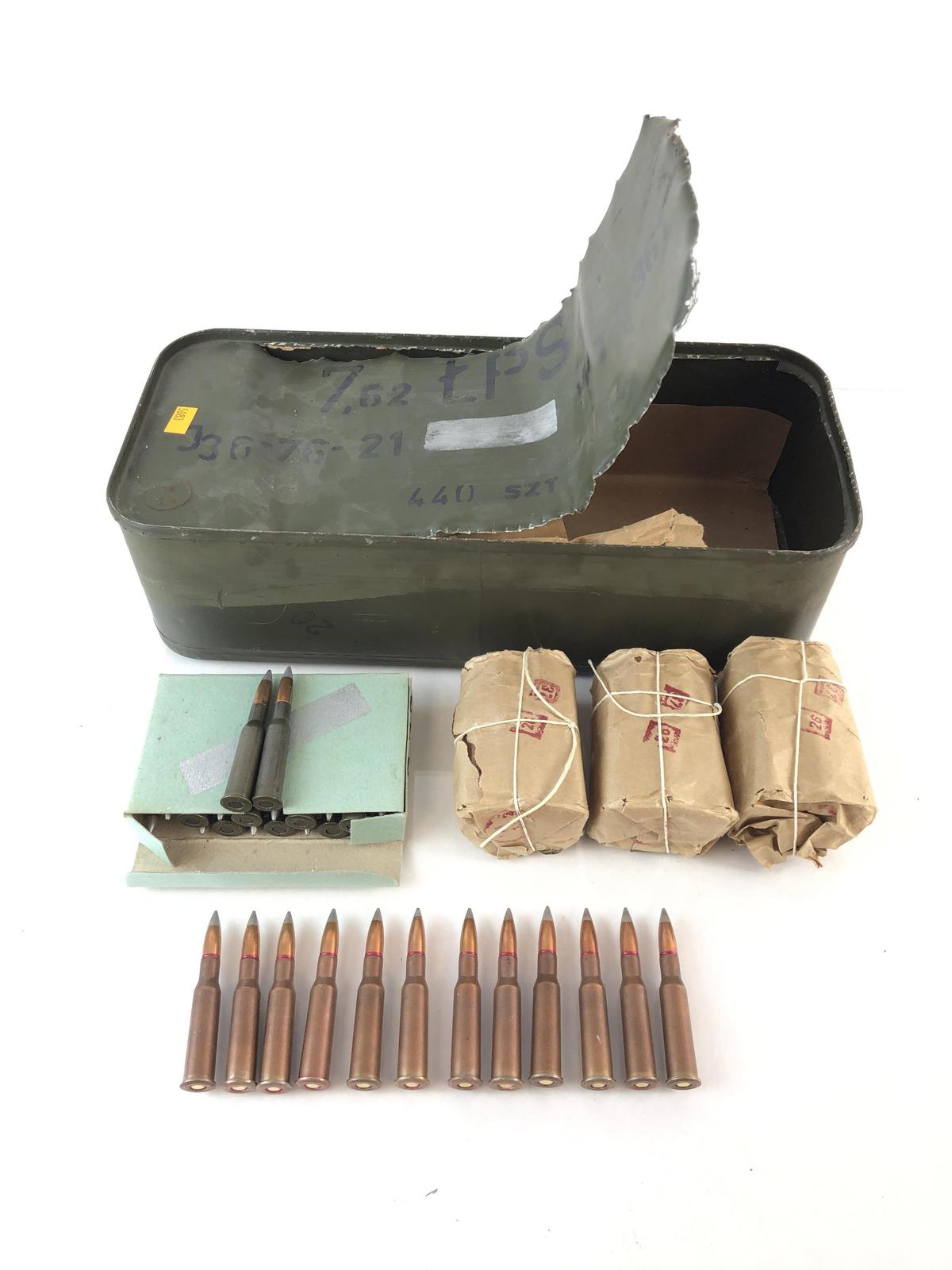 (86) Rds of Vintage 7.62 Ammunition