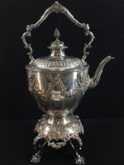 Circa 1854 Sheffield Silverplate Teapot