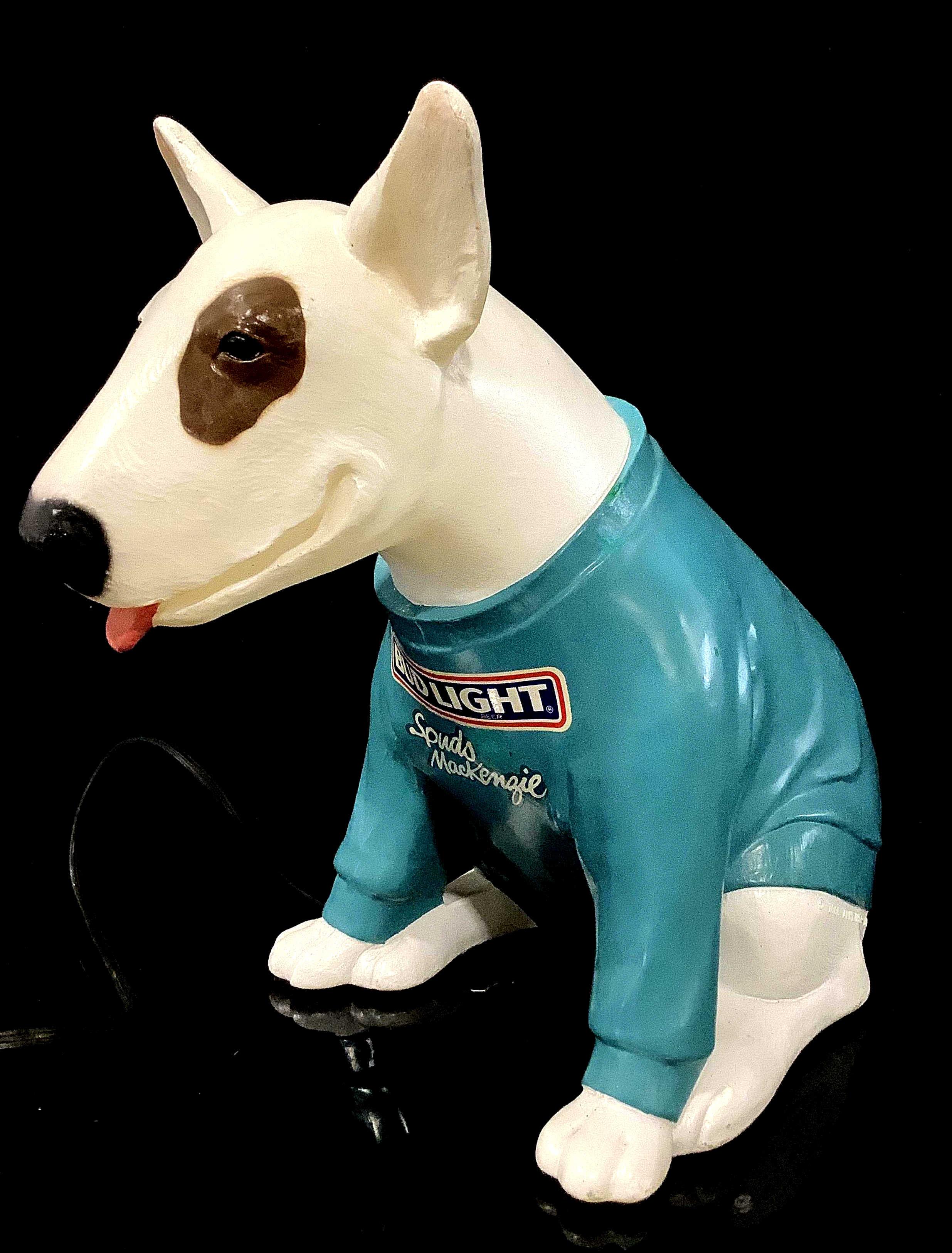 Vintage Spud McKenzie Bud Light Dog Light