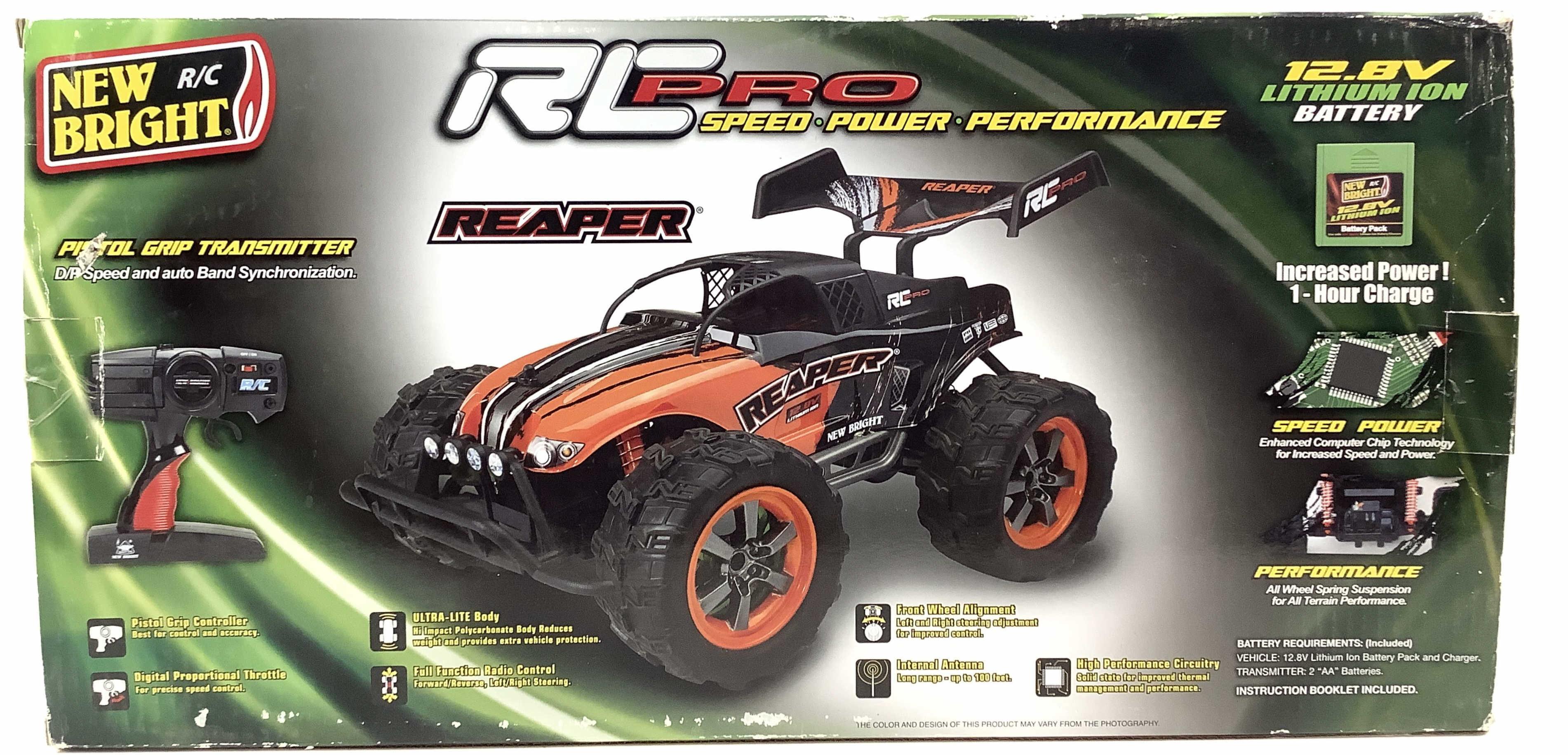 RC Pro Reaper Pistol Grip Transmitter RC Toy Truck