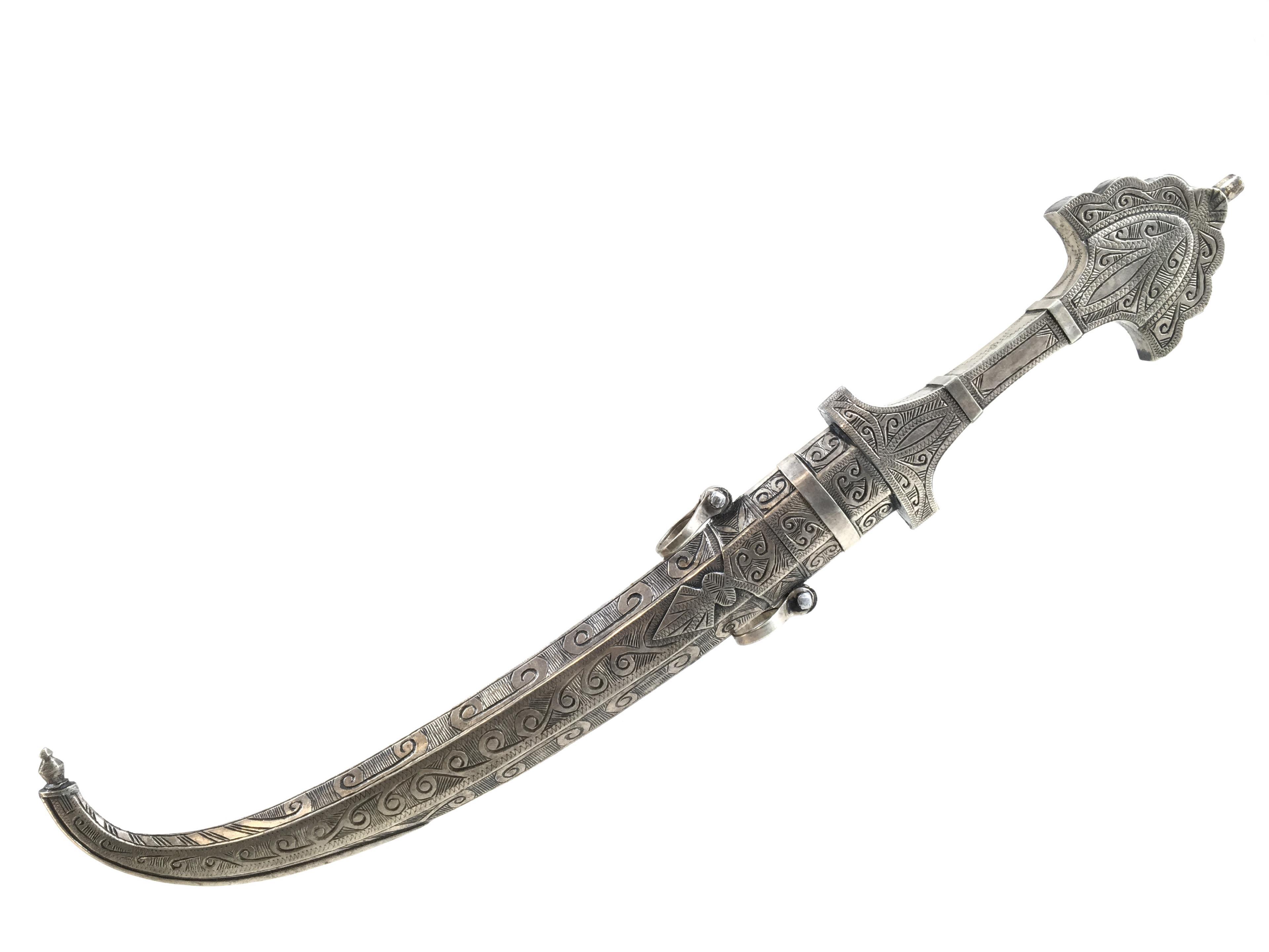 Indo Persian Turkish Dagger & Sheath