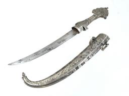 Indo Persian Turkish Dagger & Sheath